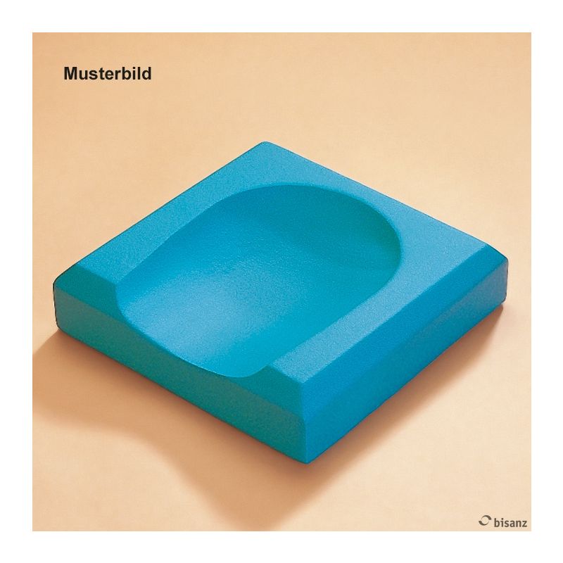 Kopflagerungskissen flach blau,