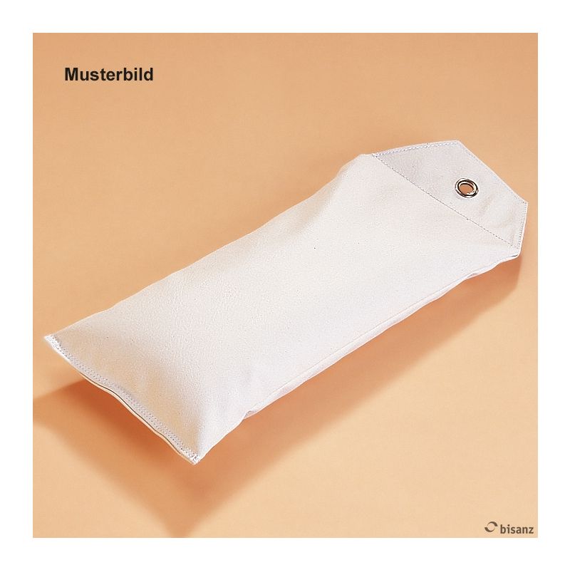 Gewichtssack weiß 30 x 15 cm,
