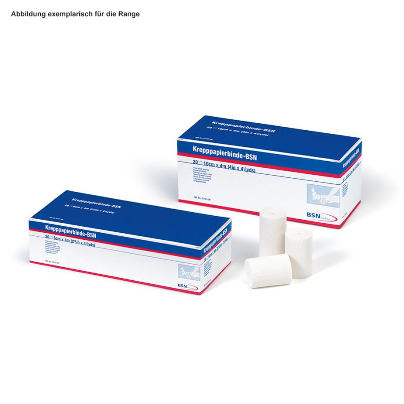 Krepp-Papierbinde-BSN, 4 m x 8 cm