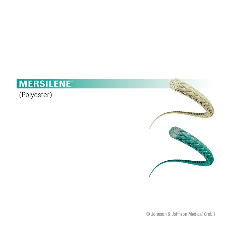 MERSILENE 3/0=2 grün geflochten