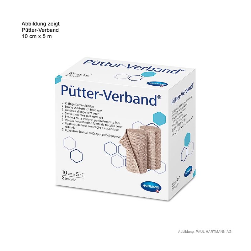 Pütter-Verband 5 m x 10 cm (2 Stck.)