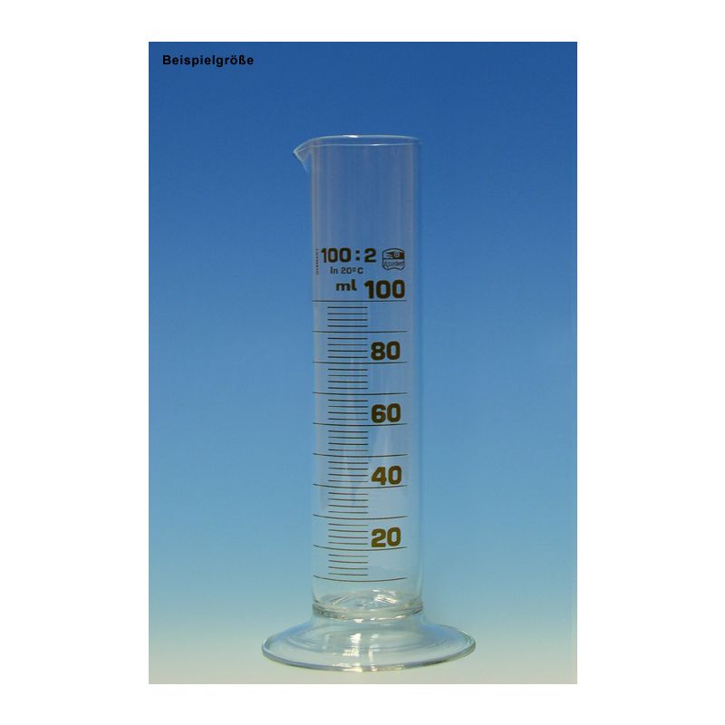 Messzylinder, Rundfuß 25 ml