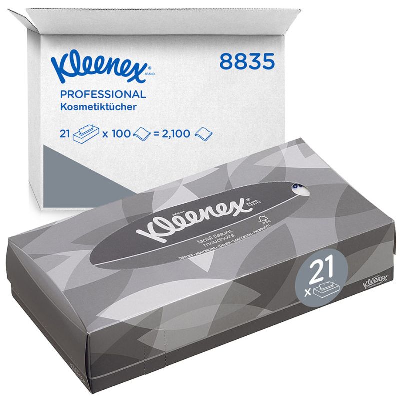 KLEENEX Kosmetiktücher (Standard-Box),