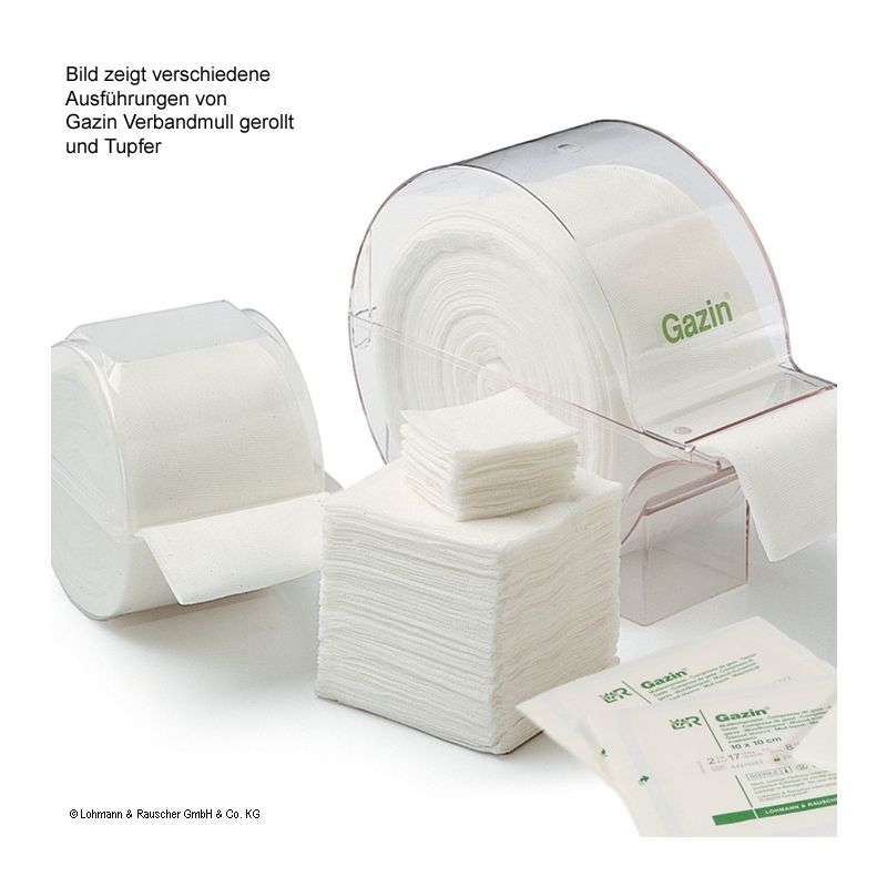 Gazin Verbandmull 5 m x 6 cm