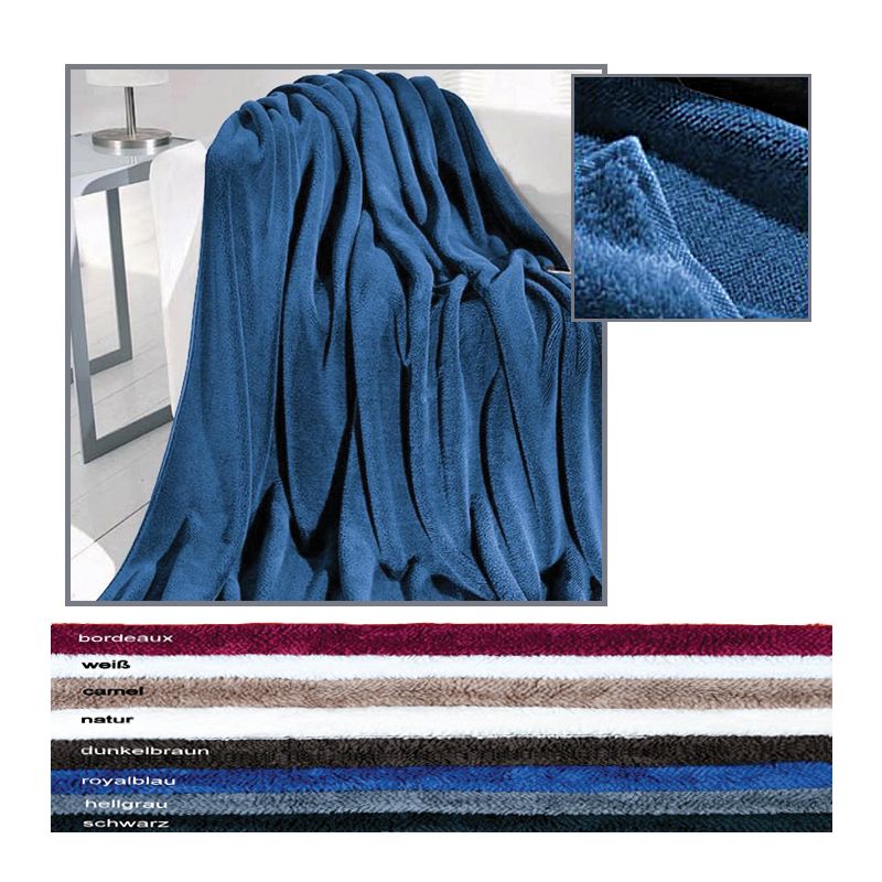 Kuscheldecke ''Warm Up'' bordeaux,