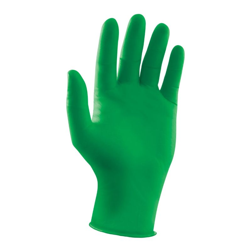 Nature Gloves Nitril U.-Handschuhe grün,