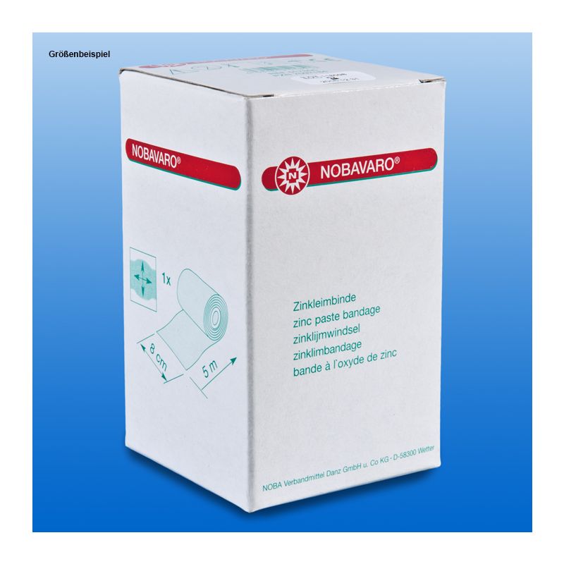 NOBAVARO Zinkleimbinde 8 cm x 7 m