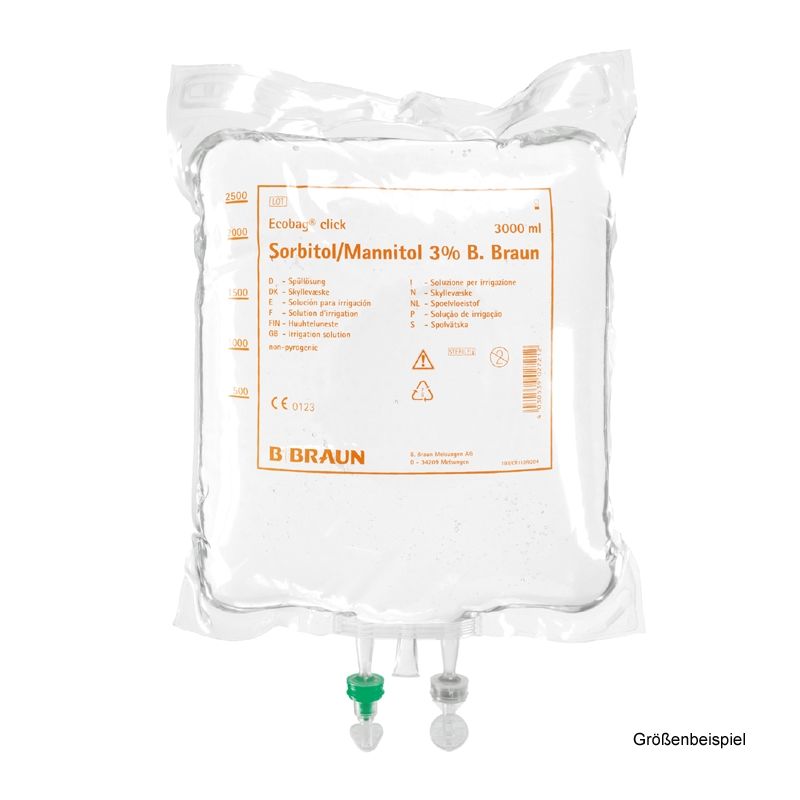 Sorbitol/Mannitol 3 % B. Braun
