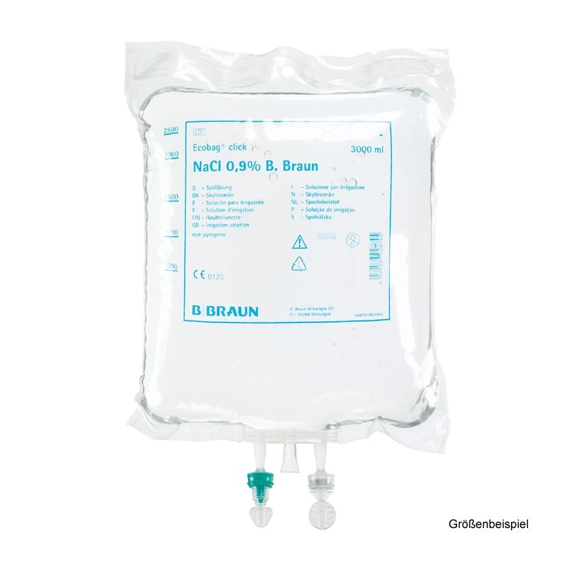 NaCl. 0,9 % B. Braun Spüllösung,