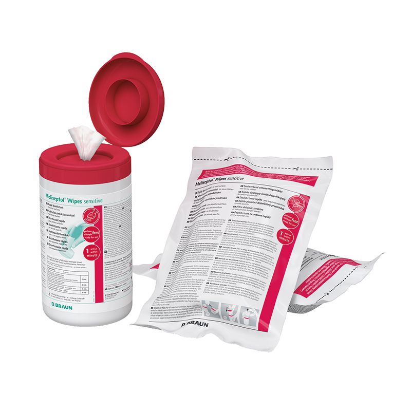 Meliseptol Wipes sensitive (60 Tücher)
