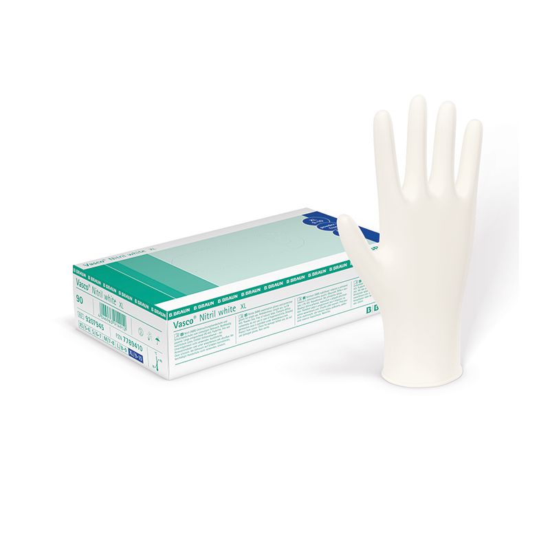 Vasco Nitril white U.-Handschuhe,