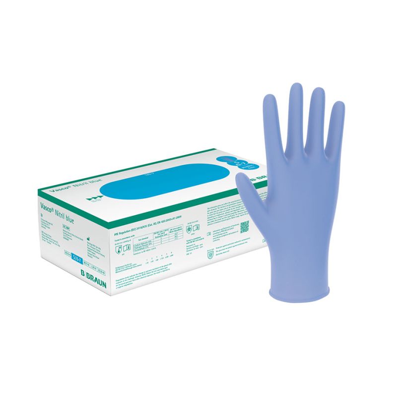 Vasco Nitril blue U.-Handschuhe,