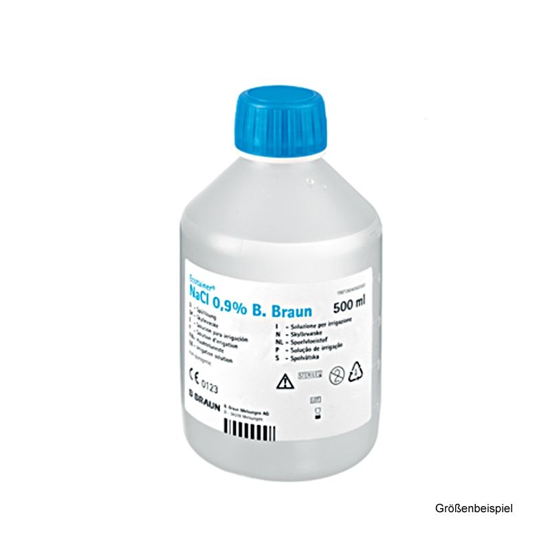 NaCl. 0,9 % B. Braun Spüllösung,