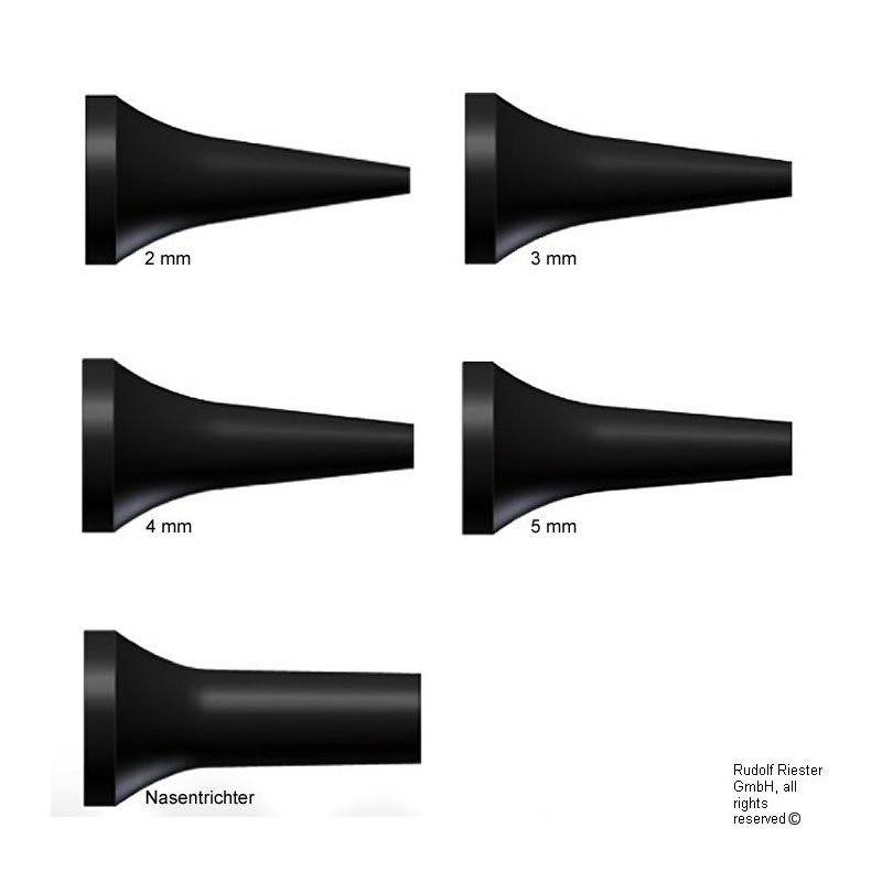 Ohrtrichter, wiederverwendbar, Ø 5 mm,