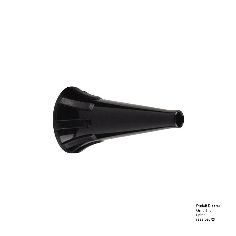 Einmal-Ohrtrichter, Ø 4 mm, schwarz,