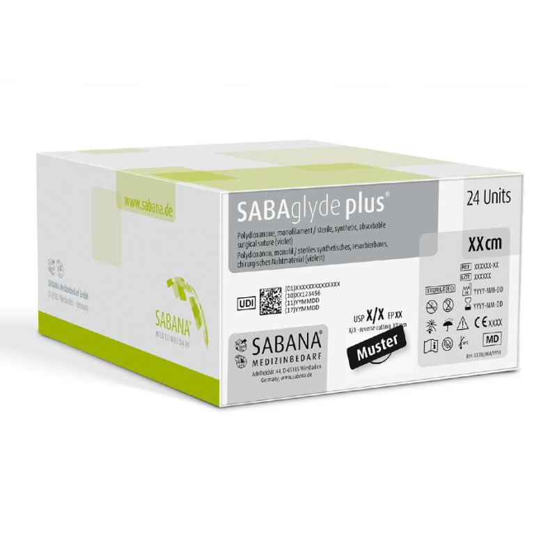 SABAglyde plus 4-0=1,5 ungefärbt monofil