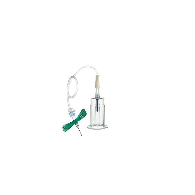 GREINER Sicherheitsblutentnahmeset + Halter 21G x 3/4" |
Schlauchlänge 7 1/2" (19 cm) | einzelverpackt | steril | Latex-frei | 35 Stück