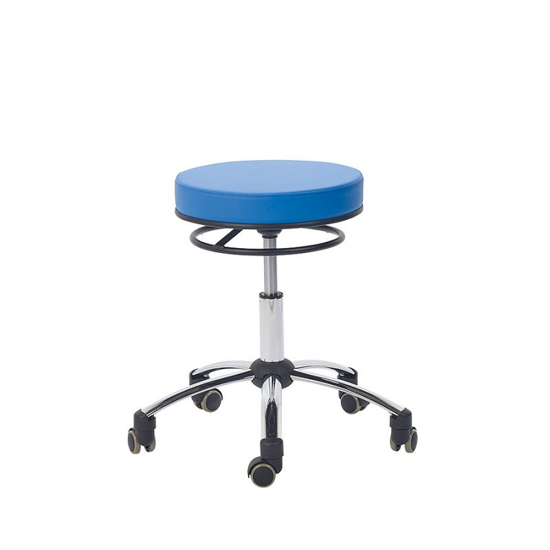 Rollhocker mit Ringauslöser | blau
