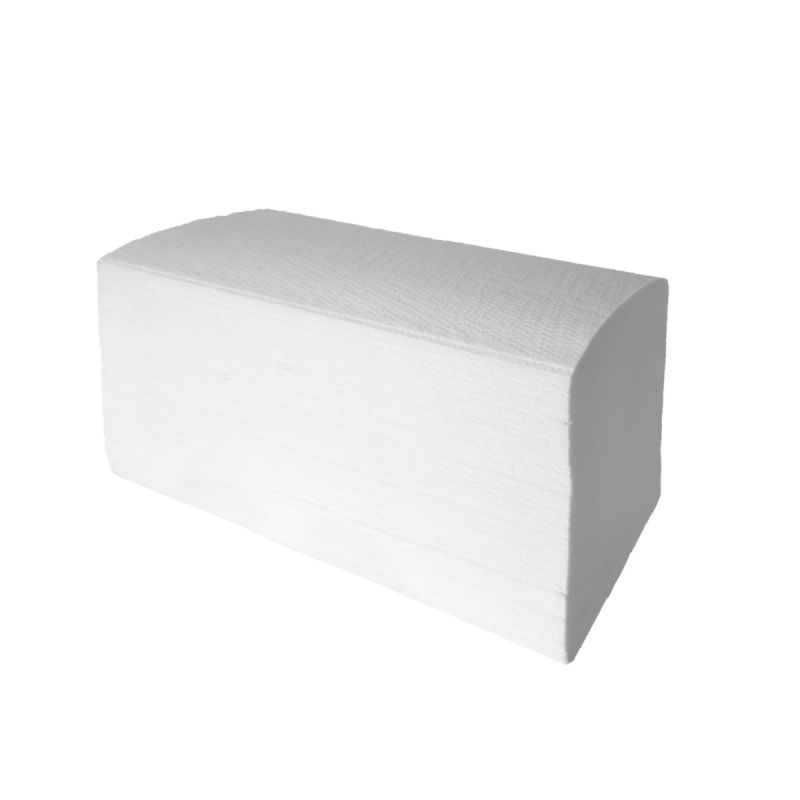 Handtücher racon® premium hochweiß | 2-lagig | ZZ-Falz | 23 x 22 cm (B × H) | 15 x 270 Stück
