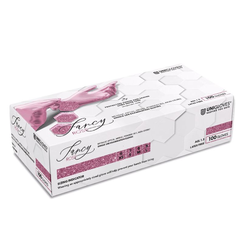 Unigloves FANCY ROSE Nitril