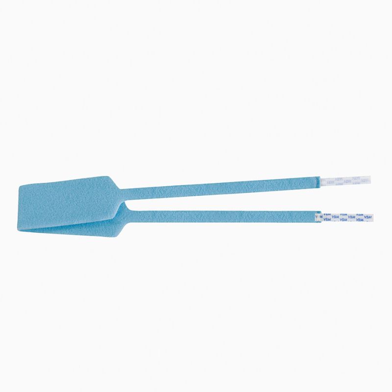 Einmal-Tracheostomie-Halsband blau für