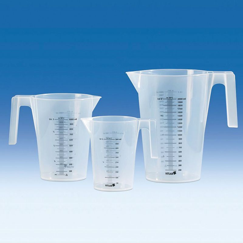Messbecher stapelbar, PP, 500 ml,