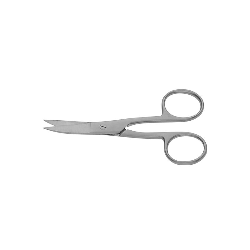 Nagelschere, gebogen, 9,5 cm