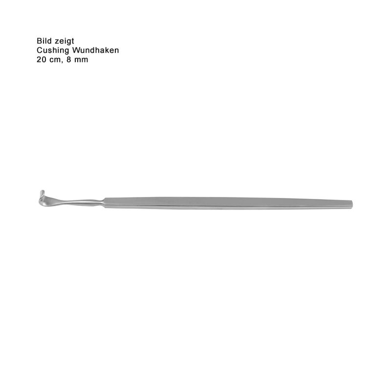 Cushing Wundhaken 20 cm, 10 mm
