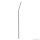 Redon Spike (Führungsnadel), Ch. 14, leicht gebogen, Dreiecksspitze, 190 mm, Gewinde