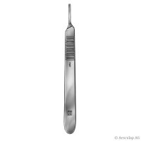 Skalpellgriff Nr. 3,  gerade, 12.5 cm