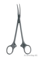 SUSI Arterienklemmen Birkett, gebogen, 18,5 cm, zum...