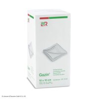 Gazin Kompressen unsteril, 16-fach, 10 x 10 cm (100 Stck.)