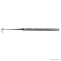 Wundhaken Langenbeck-Mannerfelt, 155 mm, Maultiefe 20 mm,...