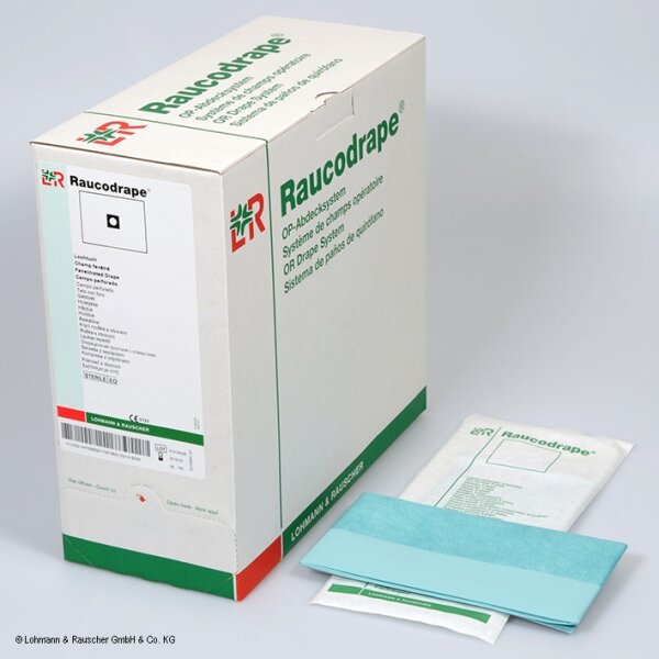 Raucodrape PRO Epidural-Abdecktücher steril, 2-lagig, 55 x 90 cm (45 Stck.)