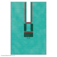 Raucodrape PRO Schlitztücher 2-lagig Plus, 175 x 260...
