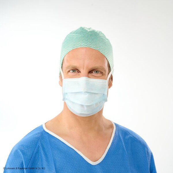 Sentinex Classic OP-Masken blau, zum Binden, unsteril (50 Stck.)