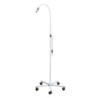 LED-Untersuchungsleuchte auf Rollstativ, weiß