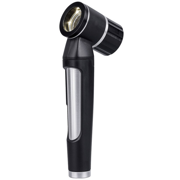 Dermatoskop LuxaScope | LED 2,5 V | Kontaktscheibe ohne Skala | schwarz | 1 Stück