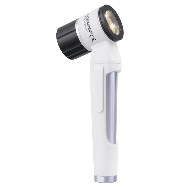 LuxaScope Dermatoskop LED 2,5 V, weiß, Kontaktscheibe ohne Skala