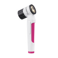 LuxaScope Dermatoskop LED 2,5 V, weiß/magenta,...