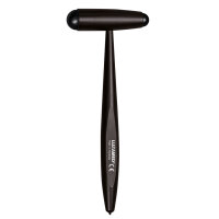 Reflexhammer nach Buck, klein, 18 cm, Aluminium, schwarz