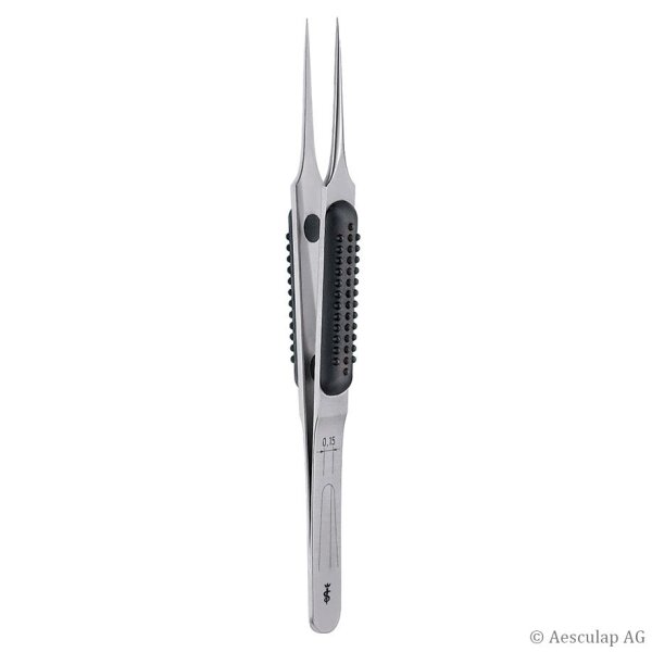 Mikro-Pinzette Müller, gerade, 11cm, spitz 0,2 mm