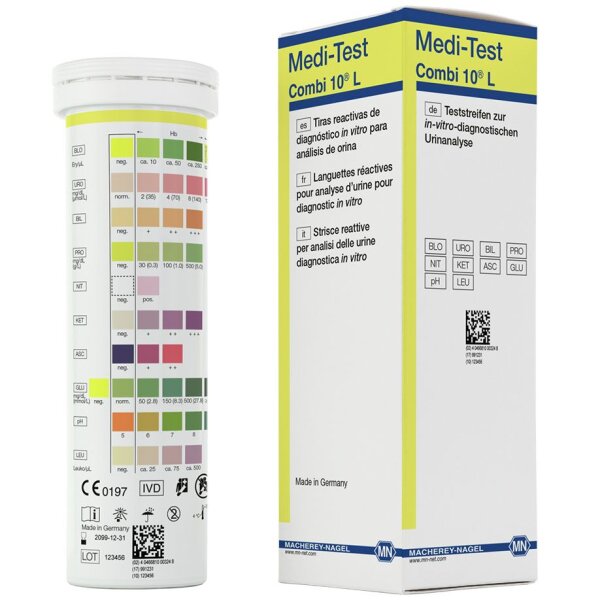 Combi 10L Meditest Harnteststreifen | 100 Stück