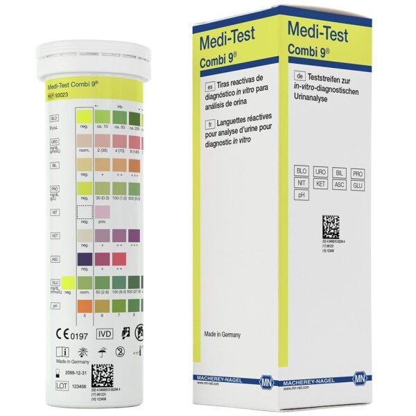 Combi 9 Meditest Harnteststreifen | 100 Stück