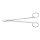 Präparierschere POTTS, fein, gebogen, stumpf/stumpf, 17,5 cm