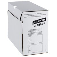 Alt-Archivkarton DIN A4, für alle Fachgruppen (50...