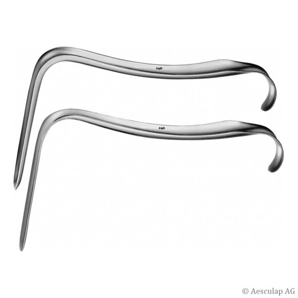 SEIDL Scheiden-Spekulum oberes und unteres Blatt, 10 mm, unsteril