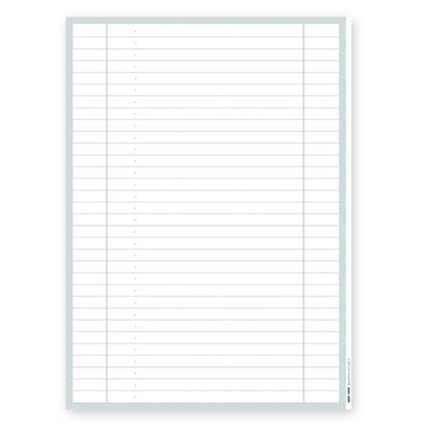 Einlegeblatt DIN A4 für alle Fachgruppen (500 Stck.)