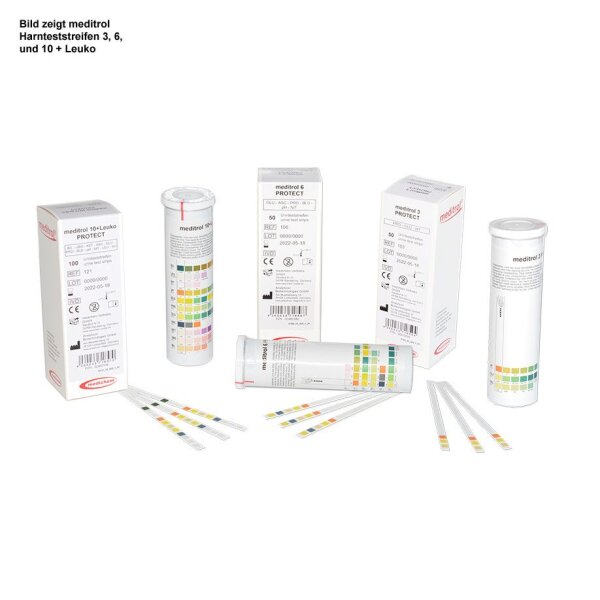 meditrol-10 + Leuko Harnteststreifen (100 T.)