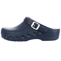 mediPlogs OP-Schuhe mit Fersenriemen blau, Gr. 35